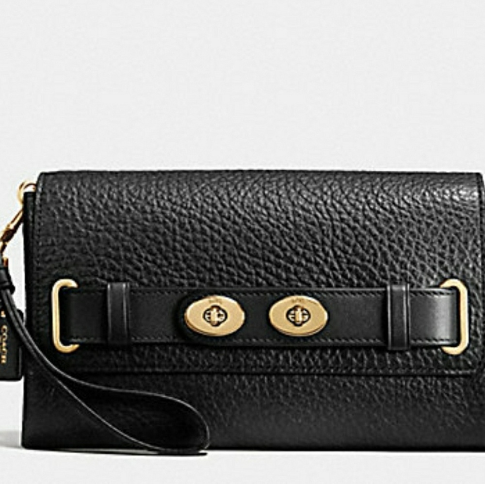 Nwt Coach Blake clutch - Picture 1 of 7